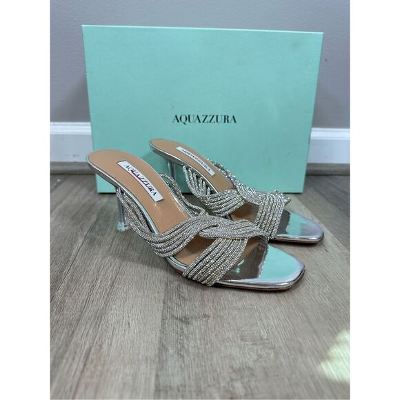 Aquazzura Gatsby Mule 75 Size 38 (8) $1,315 - Picture 5 of 11